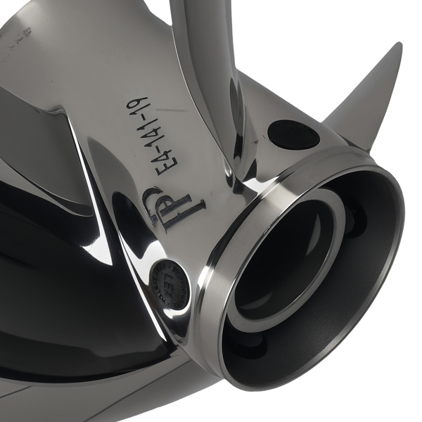 14 1/8" x 19" Boat Prop fit for Rubex HR4 4 Blade Stainless Steel RH 1115559-5