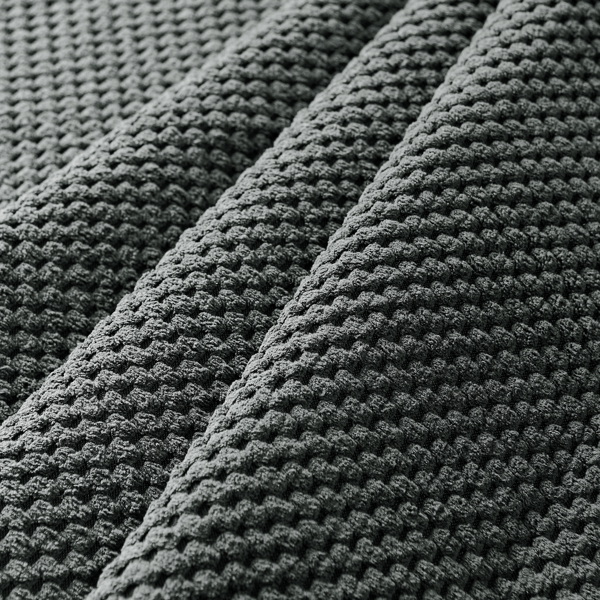 深灰色躺椅，加厚扶手椅，手动躺椅，客厅座椅，阅读椅，带软垫脚踏，家庭影院座椅，人体工学躺椅，软布躺椅，家具。-11