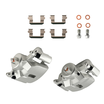Front Brake Caliper Assembly Kit fit for Honda Pilot V6 2003-2008 19-B2670 19-B2671