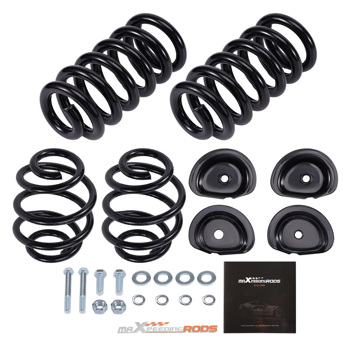 3\\" Front 5\\" Rear Drop Spring Lowering Kit fit for Chevrolet C10 GMC C15 1963-1972