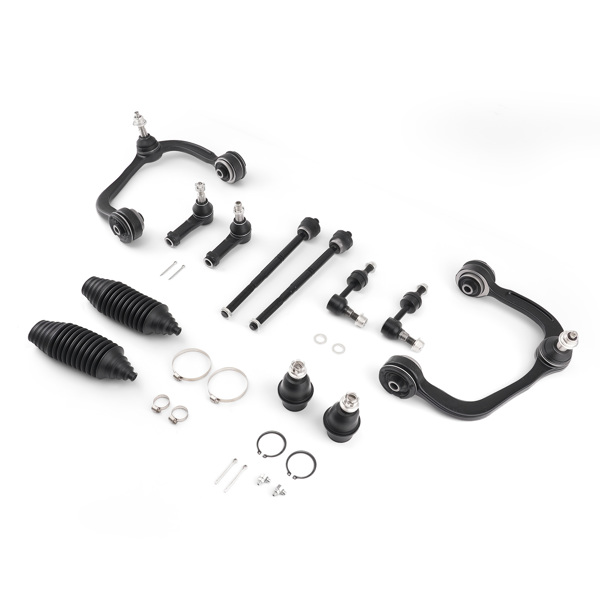12Pcs Upper Control Arm Ball Joint Sway Bar End Links fit for Ford F-150 Trucks 2WD-6