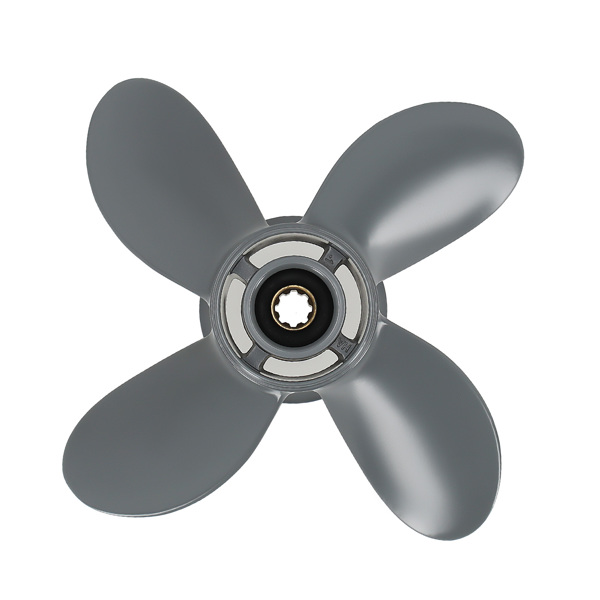 Aluminum Boat Propeller fit for Honda BF9.9 BF20 Yamaha 9.9HP F15 8-20HP 10" RH-6