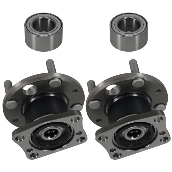 2x Rear Left Right Wheel Hub fit for Mazda 2 2011-2014 HA590431 WE60622 BR930832 ABS-6