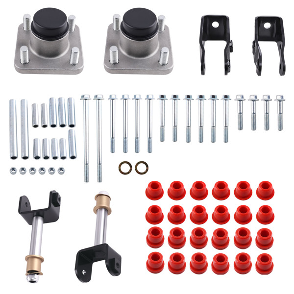 Deluxe Front End Repair Kit w/Control Arm Bushing fit for Club Car Precedent 2004-Up-6