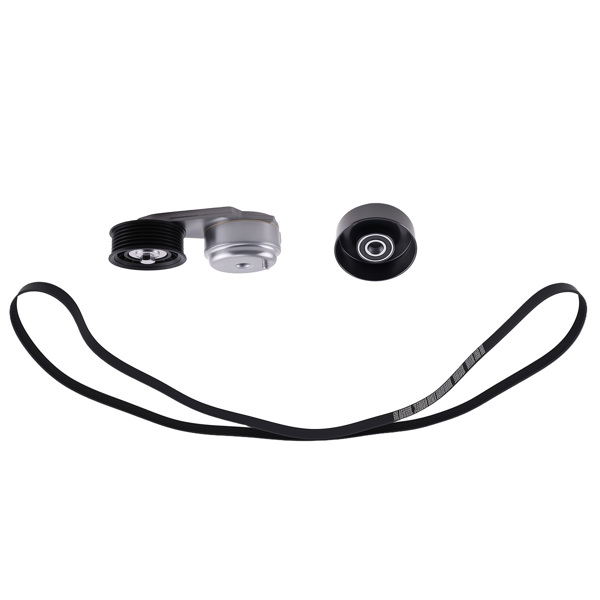 Serpentine Belt Tensioner Pulley Kit fit for Ford Mustang 4.0L V6 90K-38416 05-10-6