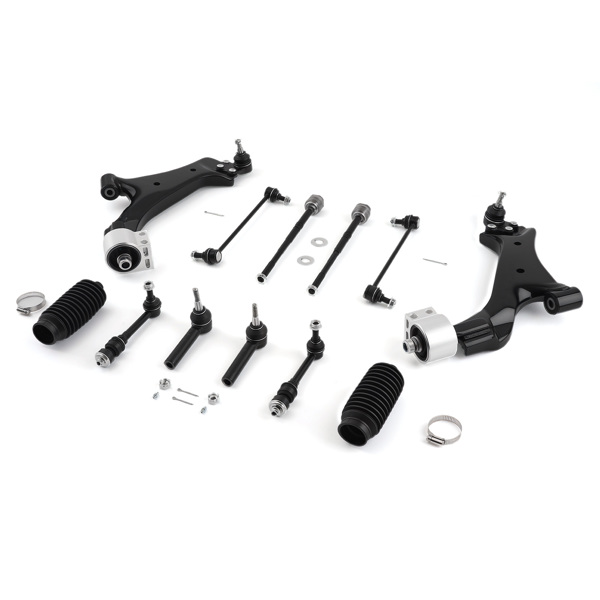 Front Control Arms w/Ball Joint Sway Bar Tie Rod fit for 2010-2017 Chevrolet Equinox-6