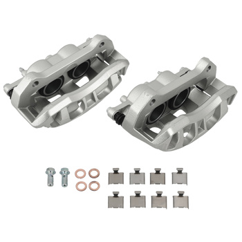 Pair 2x Front Brake Calipers Assembly Kit fit for F-150 2012-2016 V8 5.0L 18B5405