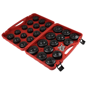 30PC Oil Filter Socket Kit fit for Vehicle Auto Removal Tool Set W/ Case