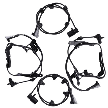 4Pcs ABS Wheel Speed Sensor Front Rear Right &Left fit for Toyota Sequoia 895430C010