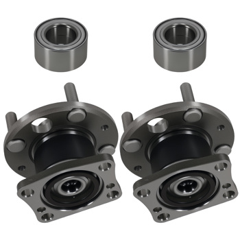 2x Rear Left Right Wheel Hub fit for Mazda 2 2011-2014 HA590431 WE60622 BR930832 ABS