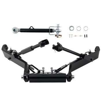 3-Point Hitch Adapter fit for Kubota BX Series Tractors Black Steel Powder Coat