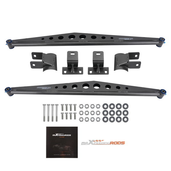 Rear Truck Ladder Bars Assembly with Brackets fit for 1980-1996 Ford F150/F250/F350-6