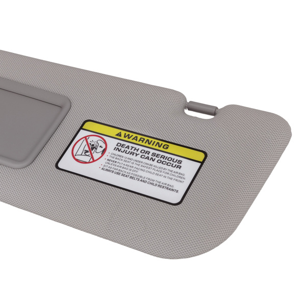 Pair Sun Visor Set LH RH fit for Hyundai Elantra 11-15 852103X000TX Gray Interior-4