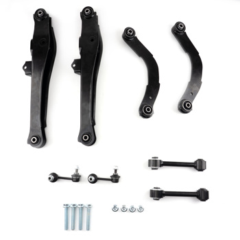 8pc Rear Upper Lower Control Arms Lateral Links fit for Dodge Caliber 2007 - 12 1.8L