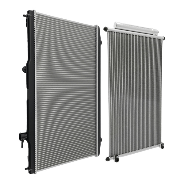 Aluminum Radiator & AC Condenser fit for Honda Accord 2.4L 2013-2017 19010-5A2-A01-6