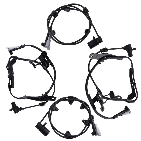 4Pcs ABS Wheel Speed Sensor Front Rear Right &Left fit for Toyota Sequoia 895430C010-6