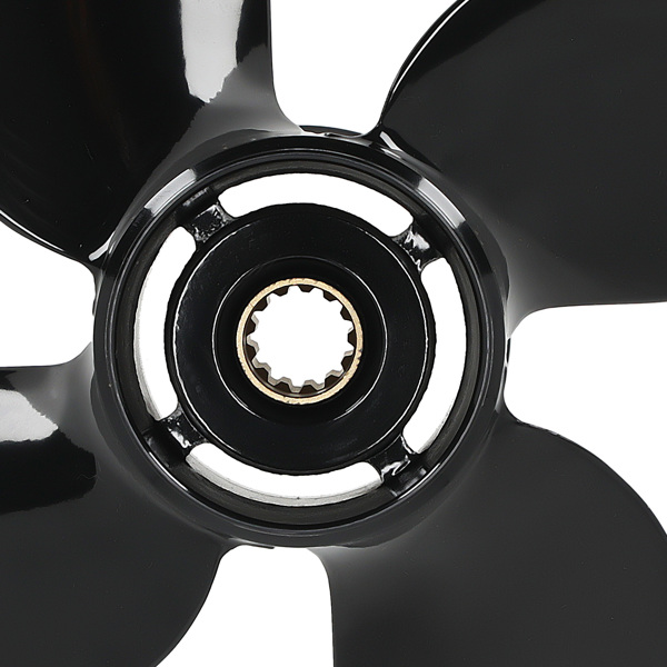 13" 4 Blade Aluminum Propeller fit for Mercury 50-75HP 2 Stroke 48-8M8026630-4