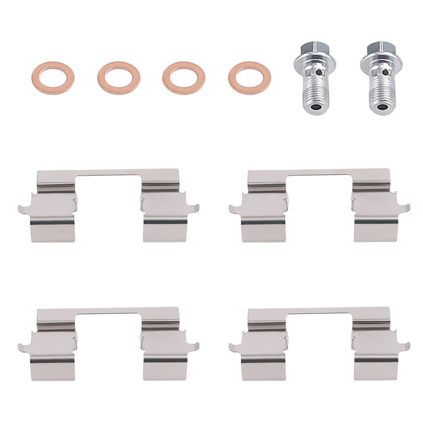 Pair Front Brake Calipers fit for Honda Civic EX-L EX 2013 2014 2015 19B2660 19B2661-3