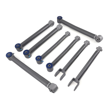 8Pcs Full Set Adjustable Control Arms 0-6\\" Lift fit for Jeep Wrangler JK 2007-2018
