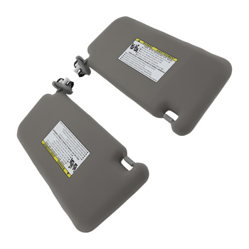 Pair  Gray Sun Visor   Mirror fit for Toyota Camry 07-11 With  Sunroof 7432006780E0