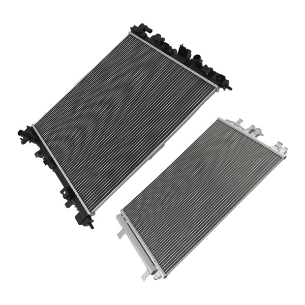 Aluminum Radiator & Condenser Assembly fit for Chevrolet Equinox 2018-2022 84448454-6