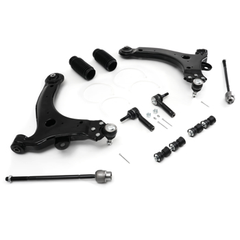 Front Lower Control Arms Sway Bar Tierods fit for 2000-2007 Chevy Impala Monte Carlo