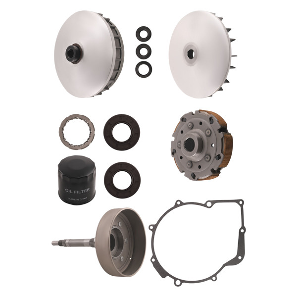 Wet Clutch Shoe Drum Housing One Way Bearing Fliter fit for Hisun 500 700 ATV UTV-6