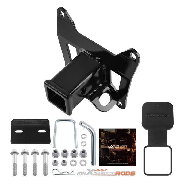 2" Rear Tow Hitch Receiver Mount fit for Honda Talon 1000R/1000X 2019-2023 Black-6