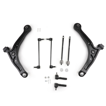 Suspension Front Lower Control Arms Sway Bar Links fit for Honda Odyssey 2002-2004