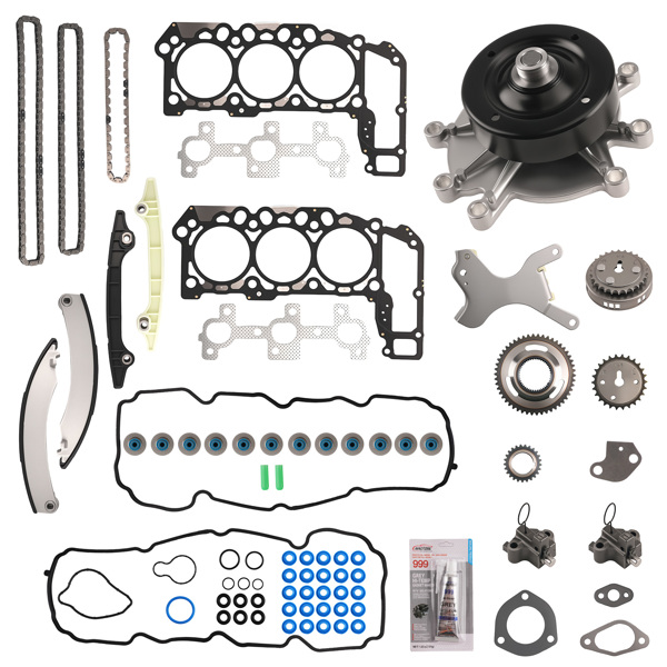 Complete Timing Chain Set fit for Dodge Dakota Durango 3.7L V6 2005-2010 131-2375-6