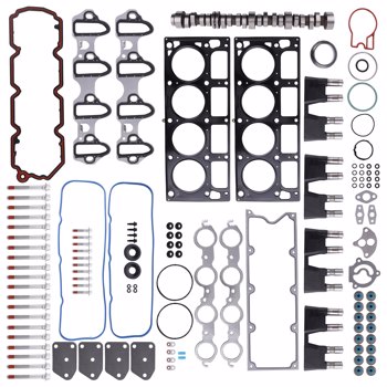 Lifters Camshaft Head Gasket Bolt Set fit for 07-13 Chevy Silverado GMC Sierra 5.3L