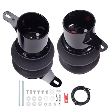 Rear Air Ride Suspension Brackets & 2600 Bags Kit fit for Chevy BROOKWOOD 1958–1961