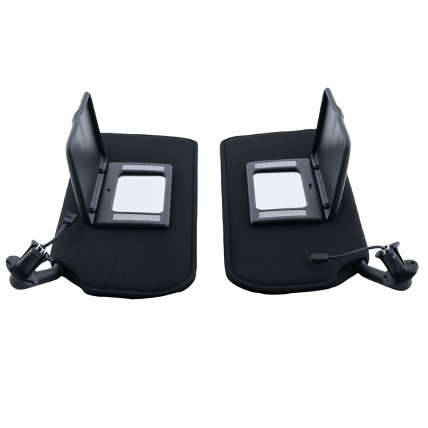 Pair Black Sun Visor L+R fit for Chevrolet Corvette C5 Light 97-04 10442033 10442034-6