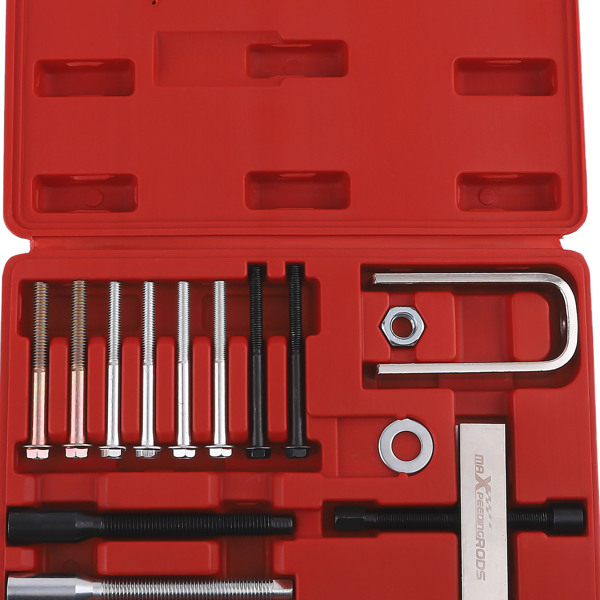 14PC Steering Wheel Lock Plate Puller Compressor Remover Set fit for SUV Light Truck-4