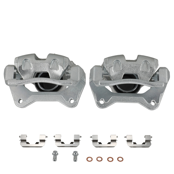 Brake Caliper Assembly Front L&R fit for Hyundai Sonata Kia Optima 2011-2016 19B6461-6
