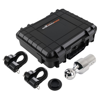 2-5/16 Ball & Chain Kit fit for F250-F450 13-24 38000lbs w/Storage Box & Cover