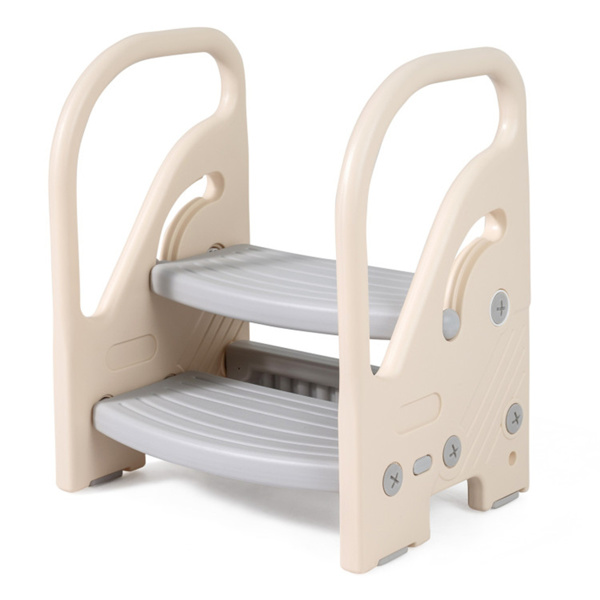 可转换2步幼儿步凳多功能儿童梯子座椅，适用于厨房浴室-1