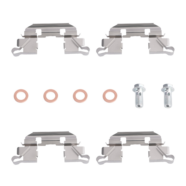 Front Pair(2) Brake Caliper w/Bracket fit for  Acura RDX 2007-2012 19-B2959 19-B2958-2