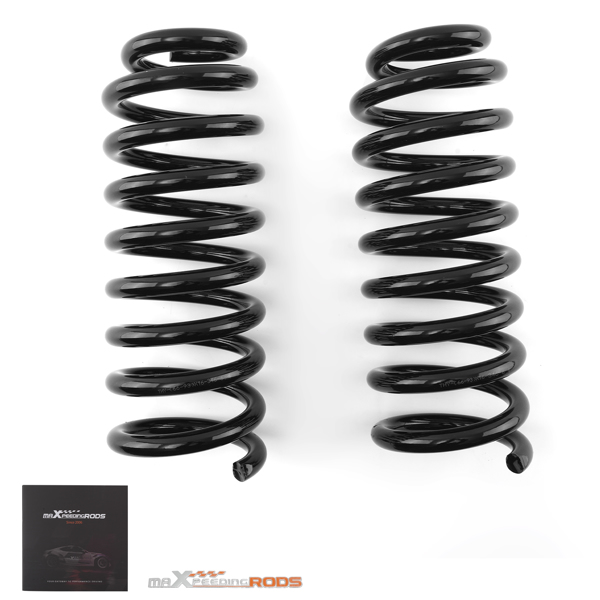 Front 2" Lowering Spring fit for Chevrolet SSR 2003-2006 346mm Powder Coated-6