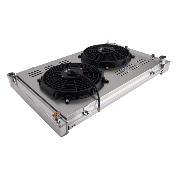 3 Row AT Cooling Fan Kit fit for Chevrolet C20 K20 1974-1986 716 Cross Flow-5