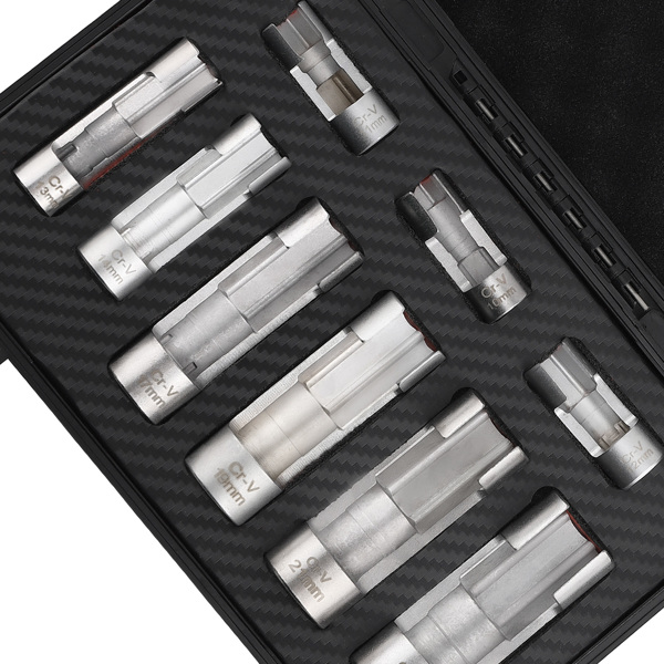 Diesel Injector Fuel Line Socket Wrench Set 10-22mm Fit fit for Thermo Switches US-1