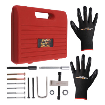 14PC Steering Wheel Lock Plate Puller Compressor Remover Set fit for SUV Light Truck