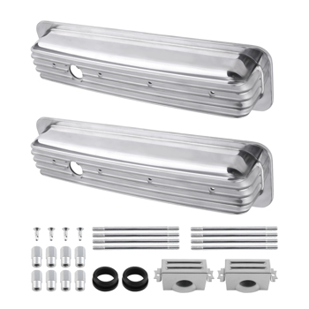 Aluminum Valve Covers fit for Small Block fit for SBC Small Block Chevy engines 283 327