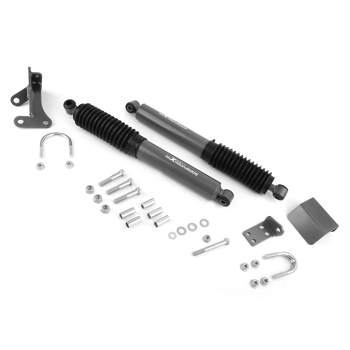 Dual Steering Stabilizer Kit fit for Jeep Grand Cherokee 1999-2004 4\\" Lift 2WD 4WD