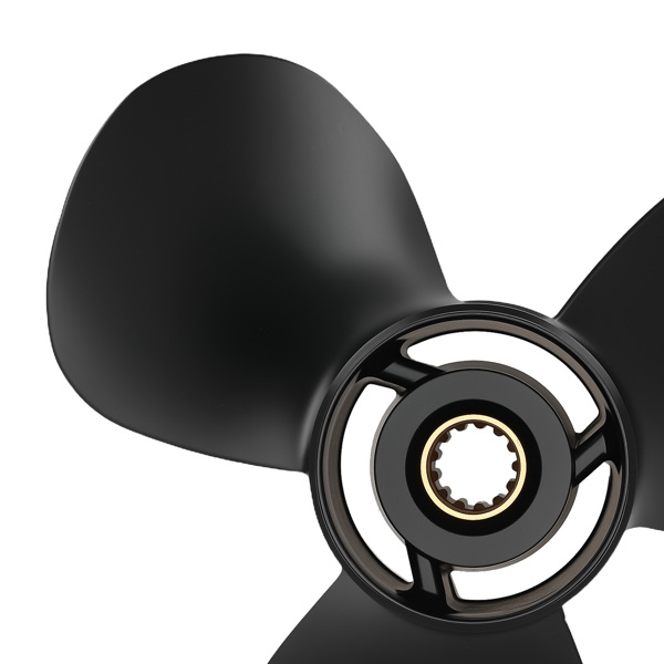 3 Blade Aluminum Propeller fit for Mercury 25-70HP 12" Pitch 13 Spline 48-816702A40-1
