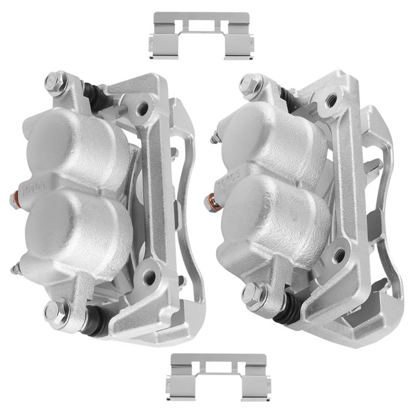 Pair Front L & R Brake Caliper w/Bracket fit for Ford F150 Lincoln Mark LT 2006-2008-6