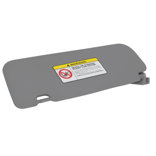 Front Passenger Sun Visor   fit for Hyundai Accent 2011-15 852201R000 Gray Right-1