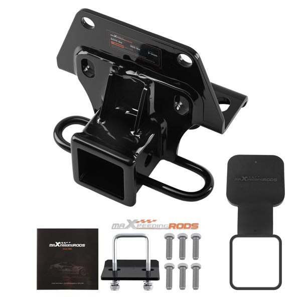 Class 3 Towing Trailer Hitch 2 inch Receiver + Bolts fit for Toyota 4Runner 2003-22-6