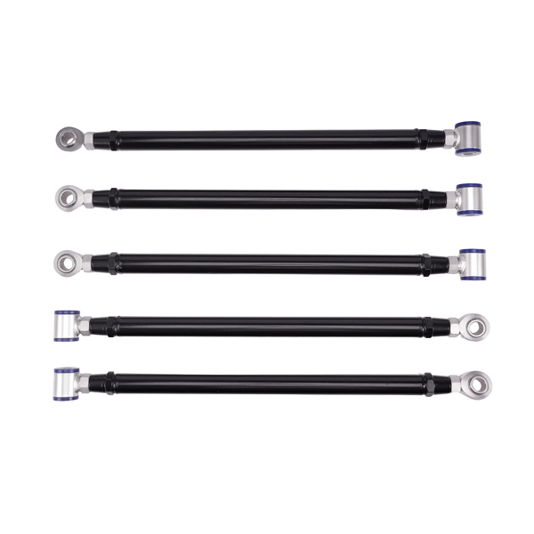 Weld On Triangulated 4 Link Suspension Kit 21" Bars 5000 Air Suspension Bags-1