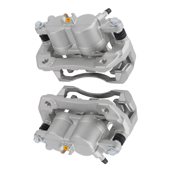Front Pair(2) Brake Caliper w/Bracket fit for  Acura RDX 2007-2012 19-B2959 19-B2958-3